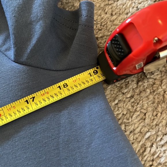 For Cynthia Blue T-shirt Style Dress. Easy Care Size Small - Picture 8 of 8